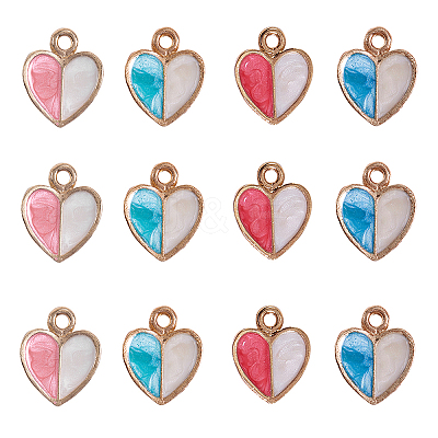 Alloy Enamel Pendants ENAM-CJ0001-28-1