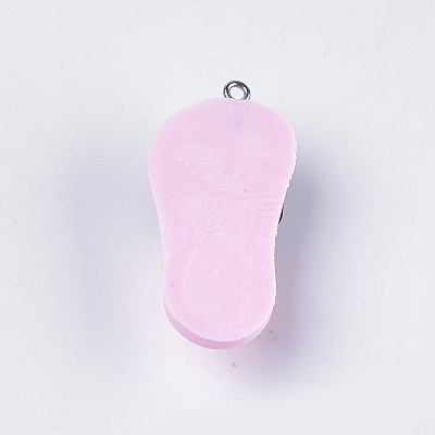 Handmade Polymer Clay Pendants CLAY-S093-04J-1