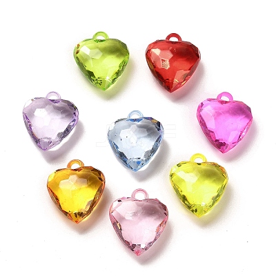 Transparent Acrylic Pendants OACR-Z016-16B-1