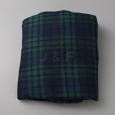 Cotton Tartan Pattern Fabric DIY-WH0759-35A-02-1