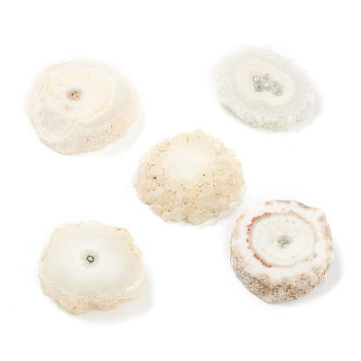 Rough Raw Natural Druzy Agate Beads G-H254-06-1
