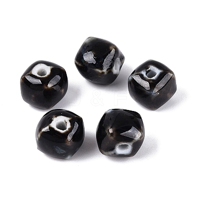 Vintage Handmade Porcelain Beads PORC-N013-18-01-1