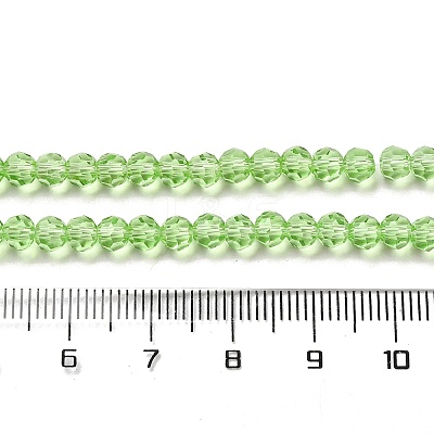 Transparent Glass Beads EGLA-A035-T4mm-D09-1