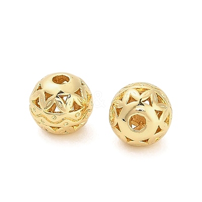 Brass Beads KK-K374-10G-1