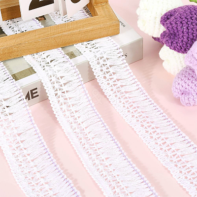 Cotton Lace Fringes Tassel Trimmings OCOR-GF0005-07A-02-1