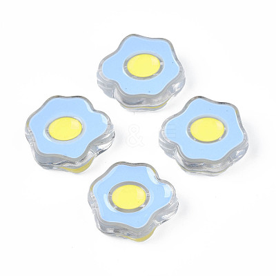 Transparent Acrylic Beads ACRC-S039-05A-1