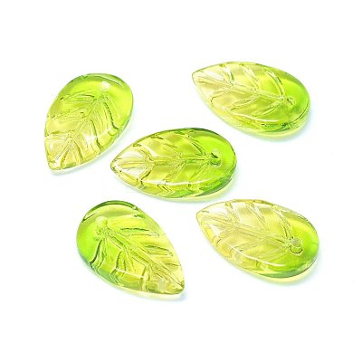 Transparent Glass Pendants X-GLAA-H016-08H-10-1