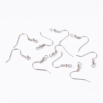 Brass Earring Hooks EC135Y-S-1