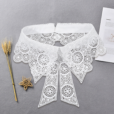 Polyester Women's False Collar DIY-WH20048-074H-1