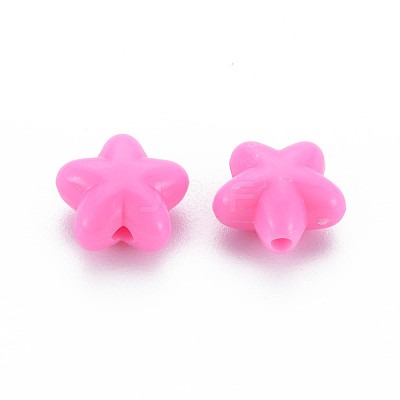 Opaque Acrylic Beads MACR-S373-26-A04-1