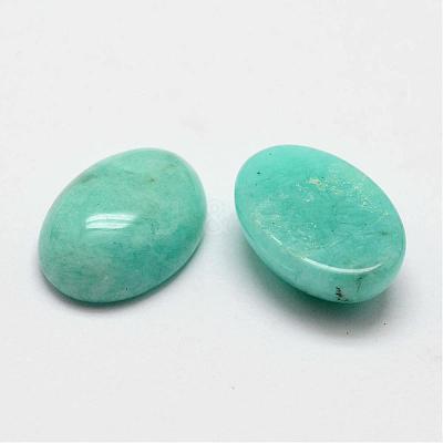 Oval Natural Amazonite Cabochons G-O147-02C-1