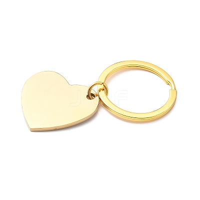 201 Stainless Steel Keychains KEYC-I120-01G-1