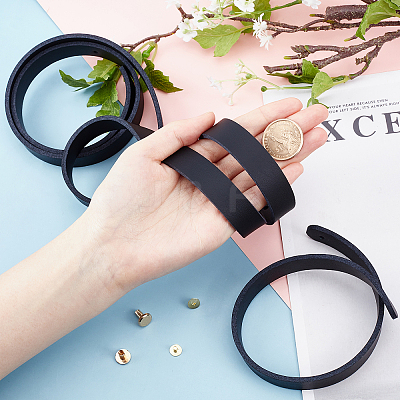 Imitation Leather Bag Handles FIND-WH0056-68-1