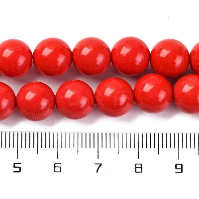 Synthetic Turquoise Beads Strands G-L605-G01-03B-1