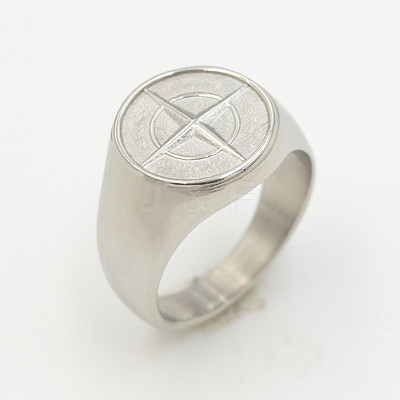 304 Stainless Steel Finger Rings FS-WG5F41B-65-1