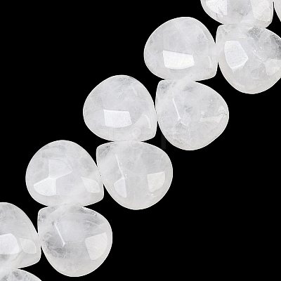 Natural Quartz Crystal Beads Strands X-G-T006-15-1
