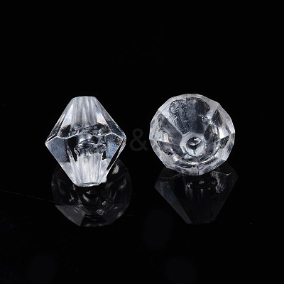 Transparent Acrylic Beads TACR-S158-A01-1