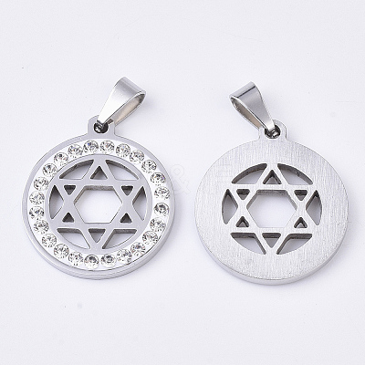 201 Stainless Steel Pendants LS-STAS-N089-29P-1