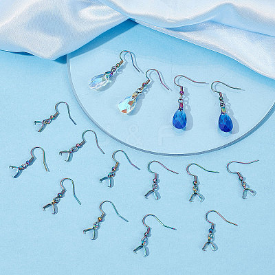 50Pcs 304 Stainless Steel Hooks STAS-BBC0001-49M-1