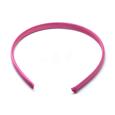 Plain Plastic Hair Band Findings OHAR-Q275-04G-1