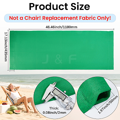 1Pc Chair Polycotton Cloth AJEW-GF0015-38J-1