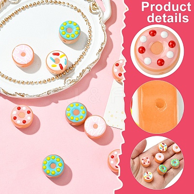 10Pcs Handmade Lampwork Beads LAMP-YW0001-31-1