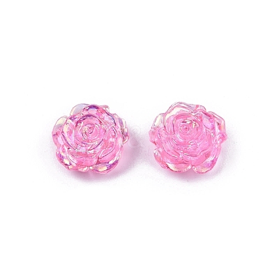 Transparent ABS Plastic Beads KY-G019-01G-1
