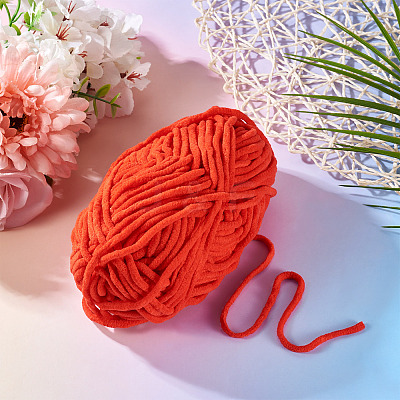 1 Skein Soft Crocheting Yarn OCOR-TADJ0001-03B-1