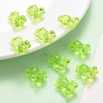 Transparent Acrylic Pendants TACR-S151-01B-729-1
