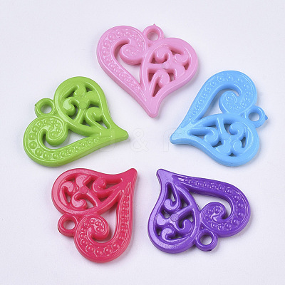 Opaque Acrylic Pendants SACR-N008-018-1
