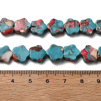 Synthetic Imperial Jasper Beads Strands G-Q050-B01-01-1