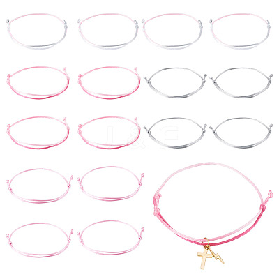 32Pcs 4 Colors Nylon Thread Bracelets Making BJEW-TAC0071-1