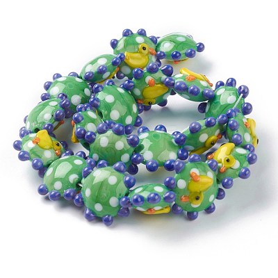 Handmade Lampwork Beads LAMP-J092-01B-1