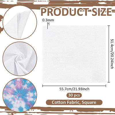 Cotton Fabric LS-DIY-WH0622-572-1