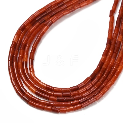 Dyed Natural White Jade Beads Strands G-P600-B07-01A-1