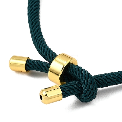 Braided Nylon Cord Bracelet Making MAK-A017-D03-23G-1
