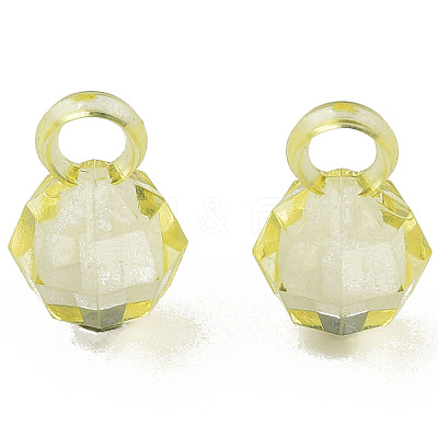Transparent Acrylic Pendants MACR-S373-125-B03-1