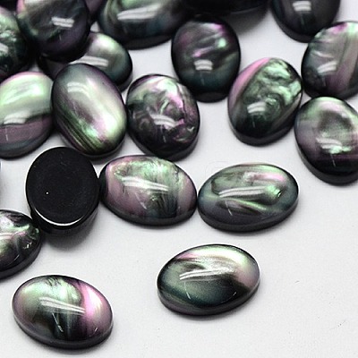 Resin Cabochons CRES-J038-19x25mm-02-1