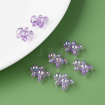 Transparent Acrylic Beads MACR-S154-127-C04-1