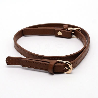 Adjustable PU Leather Bag Handles FIND-WH0090-01B-1