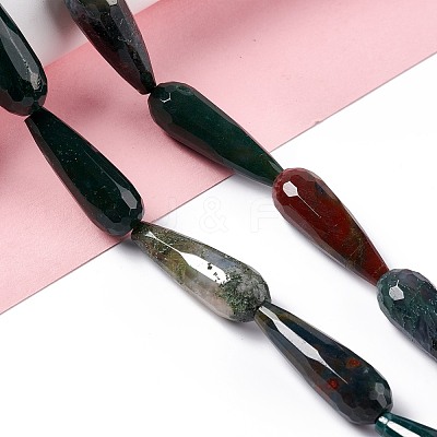Natural Indian Agate Beads Strands G-I328-06-1