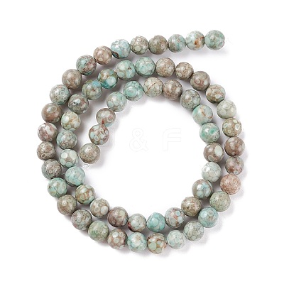 Natural Maifanite/Maifan Stone Beads Strands G-P451-01B-D-1