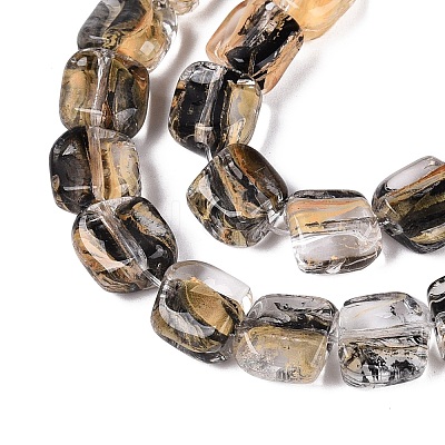 Handmade Lampwork Beads Strands LA-N046-01H-1