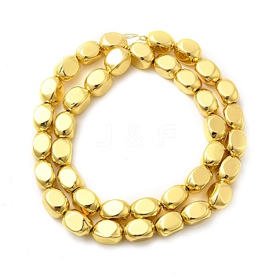 Electroplate Glass Beads Strands EGLA-F166-02B-1