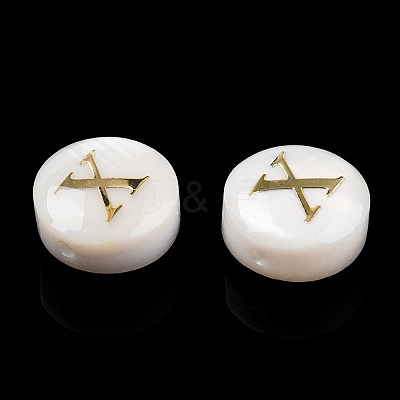 Natural Freshwater Shell Beads SHEL-N036-01X-1