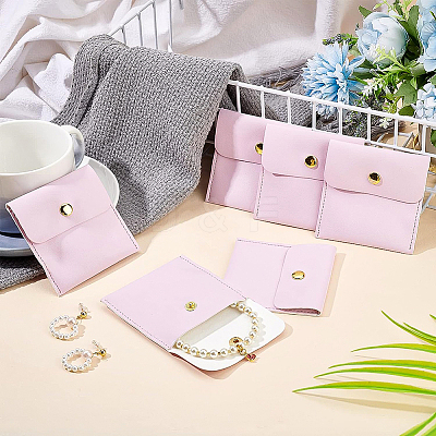 PU Imitation Leather Jewelry Storage Bags ABAG-WH0032-35C-1