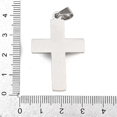 Jesus Theme 304 Stainless Steel Pendants STAS-D387-01C-P-1