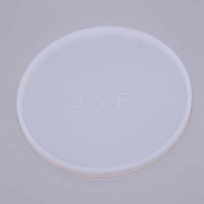 Round Cup Mat Silicone Molds DIY-WH0181-46-1
