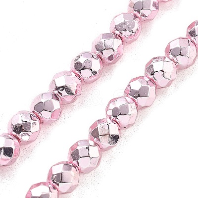 Electroplated Synthetic Non-magnetic Hematite Beads Strands G-B132-B01-01-1