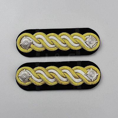 Aolly & Polyester Epaulettes DIY-WH0678-59B-1